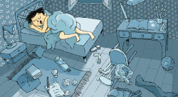 Dimanche soir - BARET Corinne-illustrateur-jeunesse