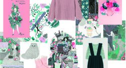 Moodboard Collection enfant AH19 (travail d'école) - Lou MARION-styliste