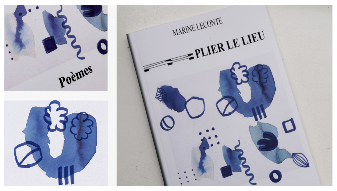 Éditions Douro _ Illustration de la couverture du recueil de Marine Leconte