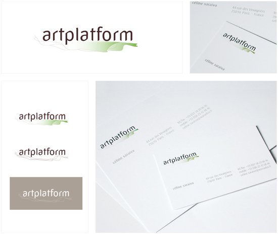 Agence d'ingénierie culturelle Artplatform _ identité visuelle