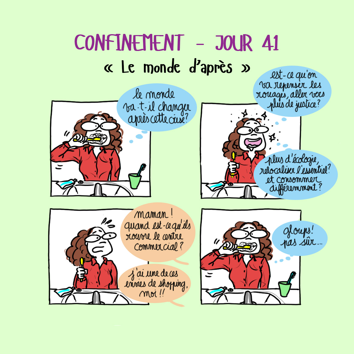 Journal de confinement - jour 41