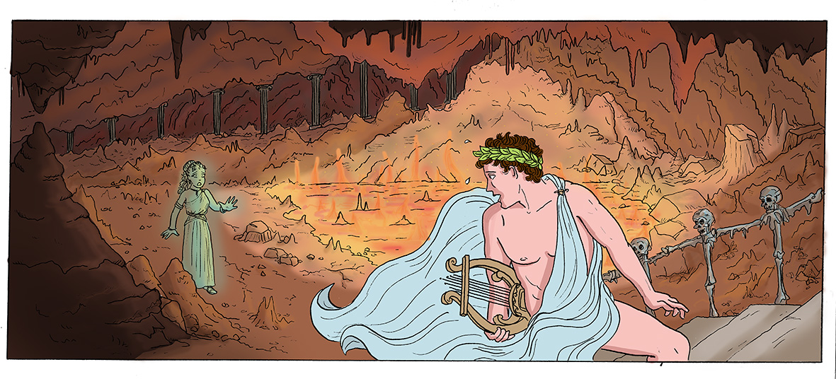 Mythologie - "Orphée et Eurydice"
