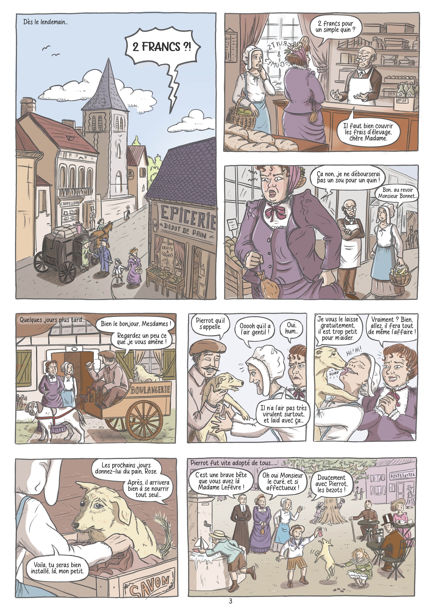 Pierrot Page 3 - Nouvelle de Maupassant