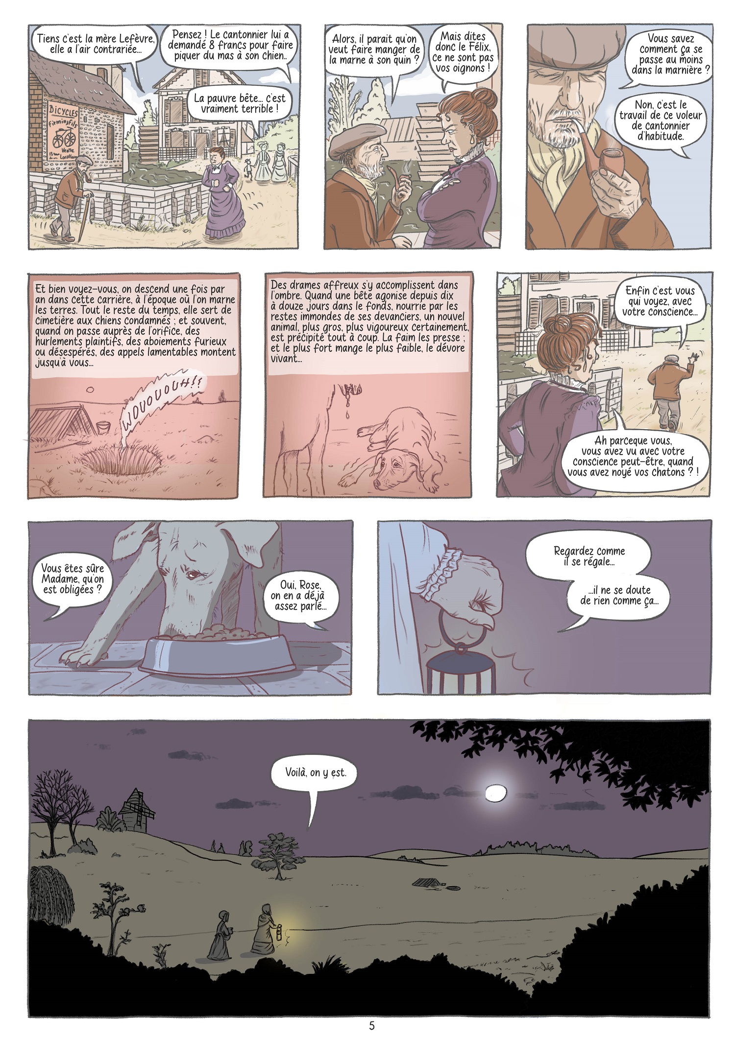 Pierrot Page 5 - Nouvelle de Maupassant