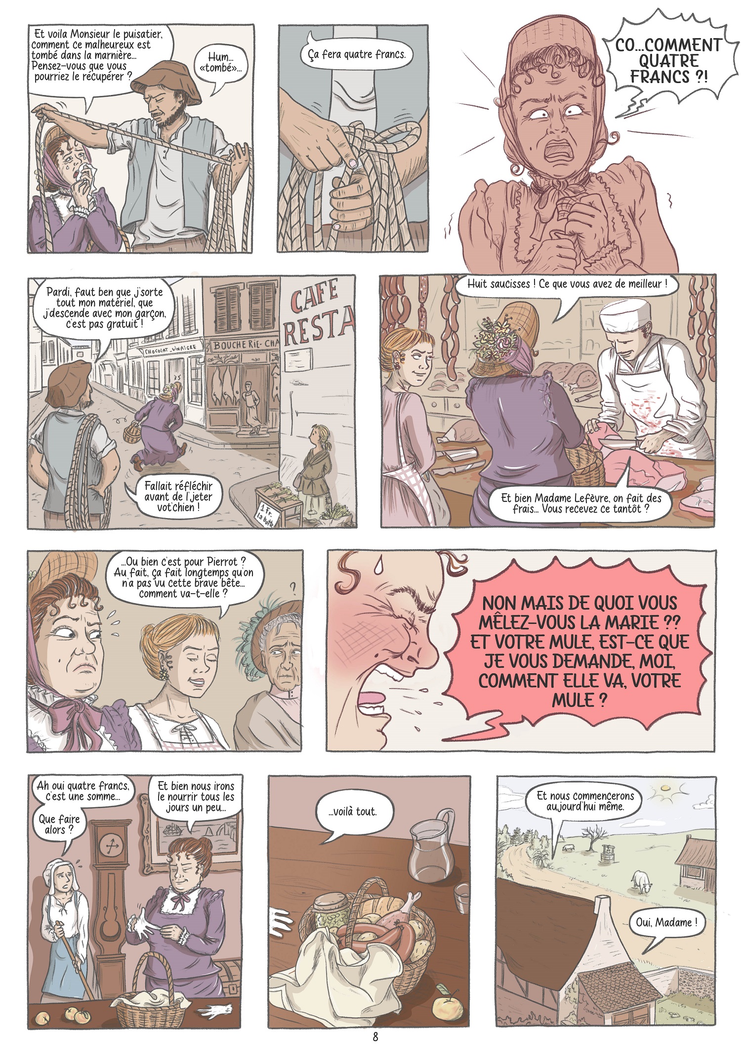 Pierrot Page 8 - Nouvelle de Maupassant