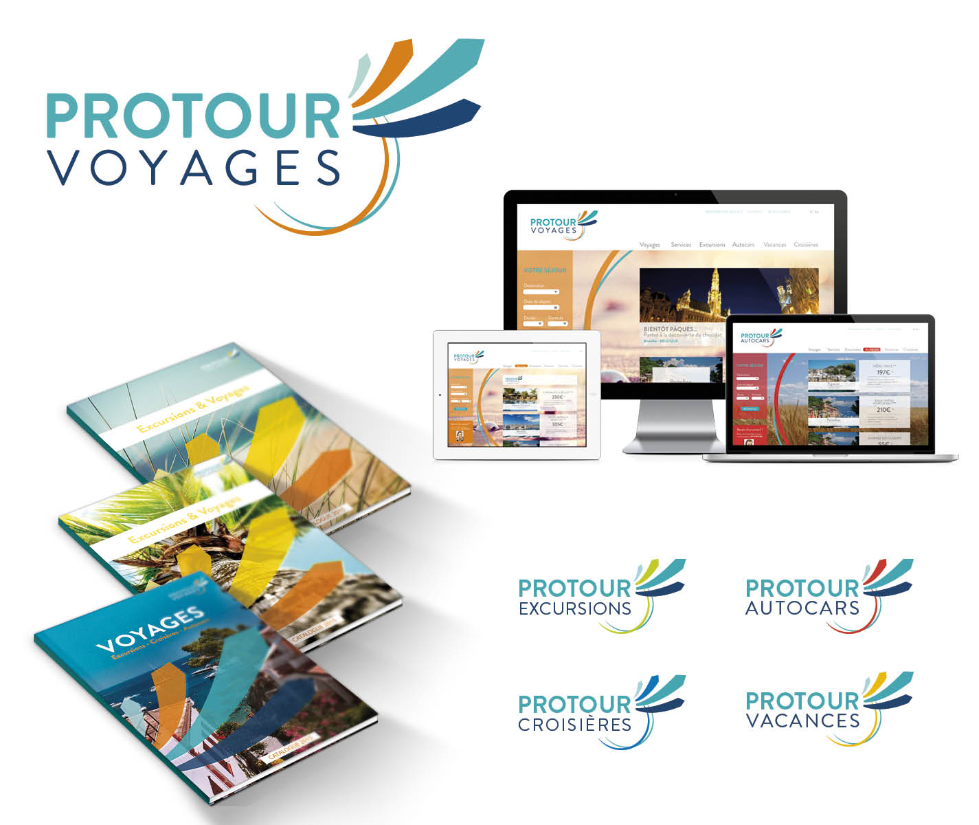 Protour Voyages - Branding