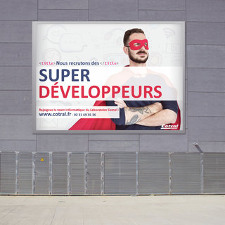 Campagne de recrutement "SUPER DEVELOPPEURS"