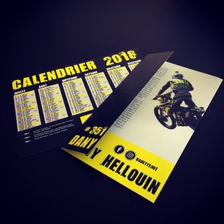 Book et calendrier 2018 Dany Hellouin
