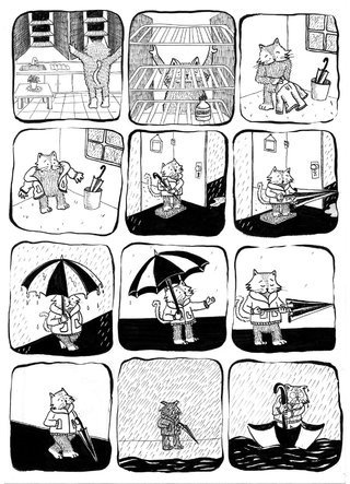 Coup de parapluie