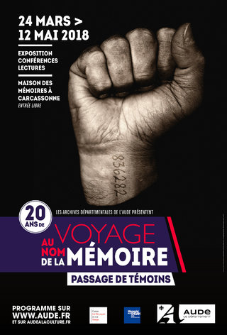 Exposition "Voyage au nom de la Mémoire" 2018