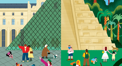 Parixico Pyramides - Amélie Falière-illustrateur
