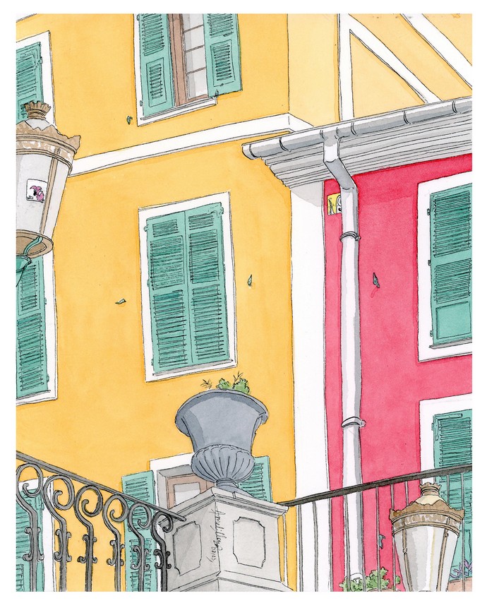Urban Sketch Bastia