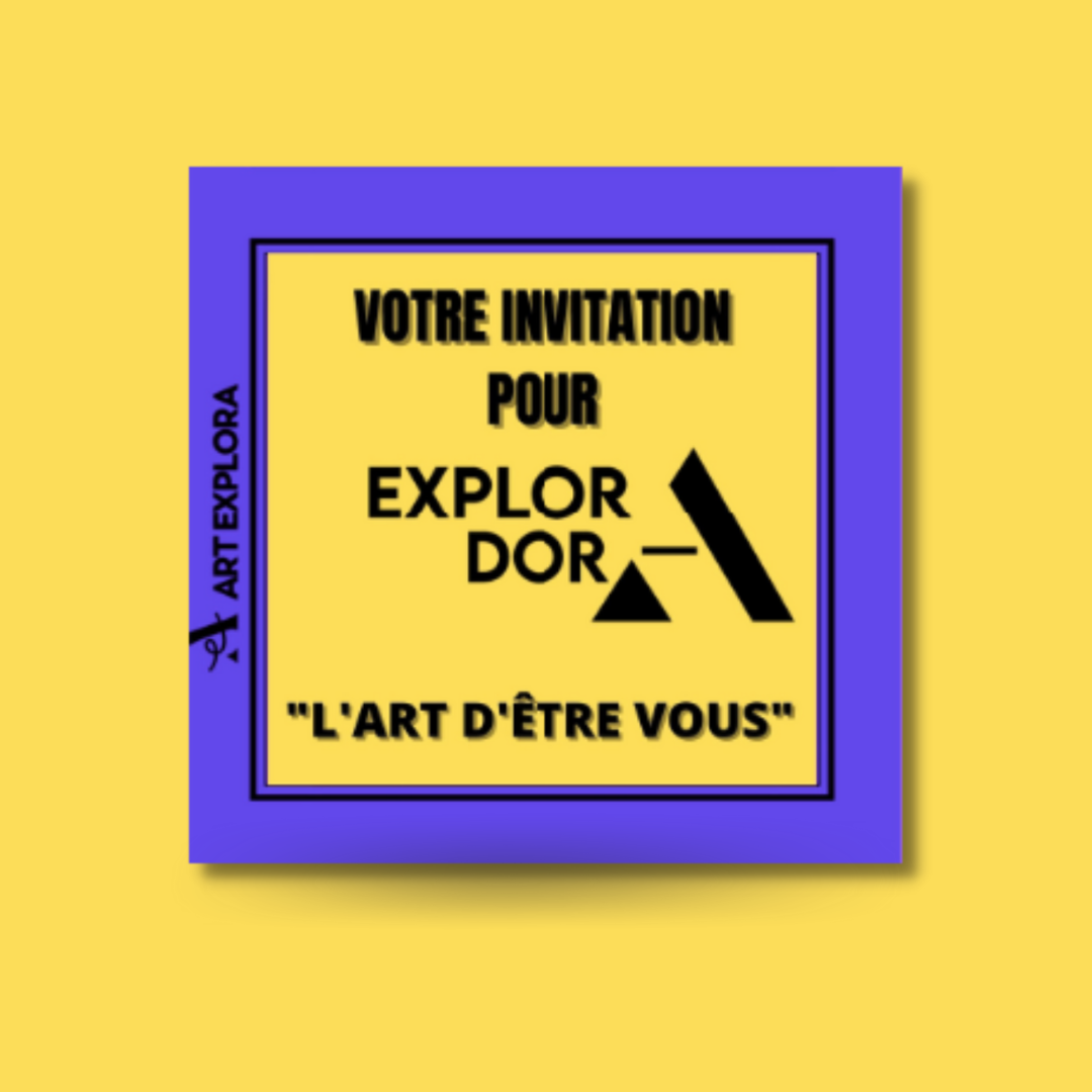 Projet ArtExplora - Invitation évènement