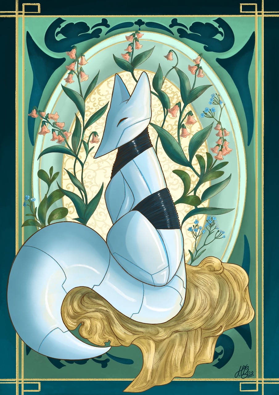 Foxy Robot - Art Nouveau