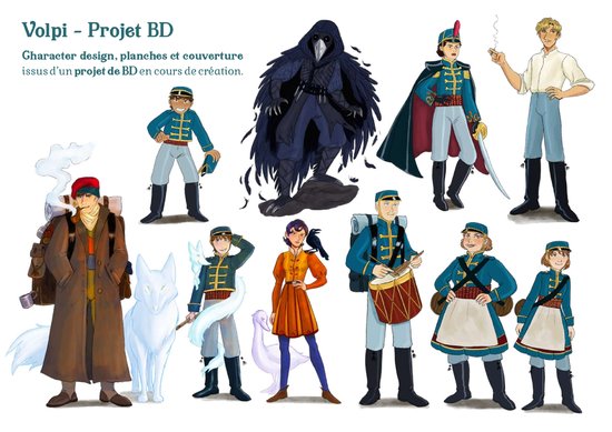 Volpi - Character Design