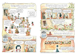 Pages 3 et 4 du mensuel BD "Les rues de Lyon" n°70