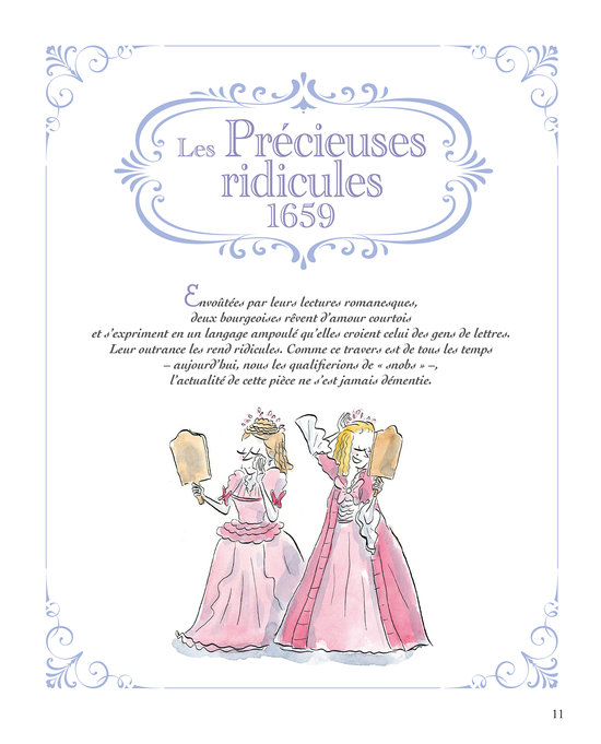Les précieuses ridicules - page titre 