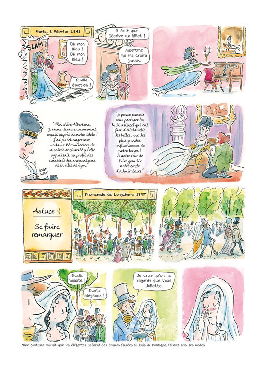 histoire de Juliette Récamier première influenceuse 