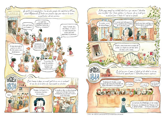 l'instruction de Julie Victoire Daubié 