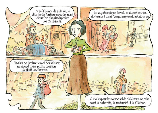 Julie Victoire face aux injustices 