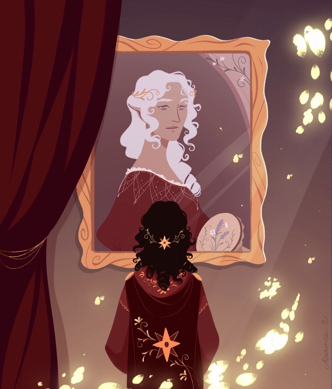Fëanor and his mother