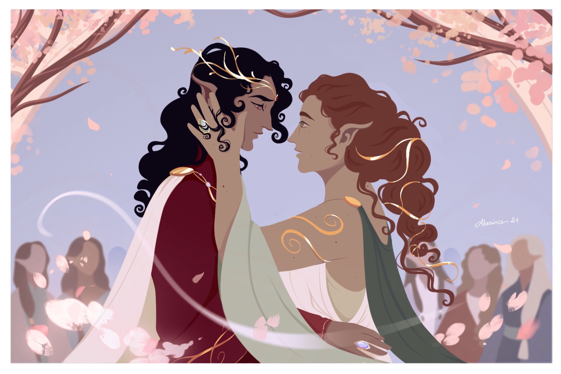 Fëanor and Nerdanel’s wedding