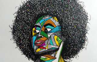 Aubaux Roland ART - Afro n°2