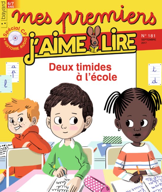 Deux timides à l'école