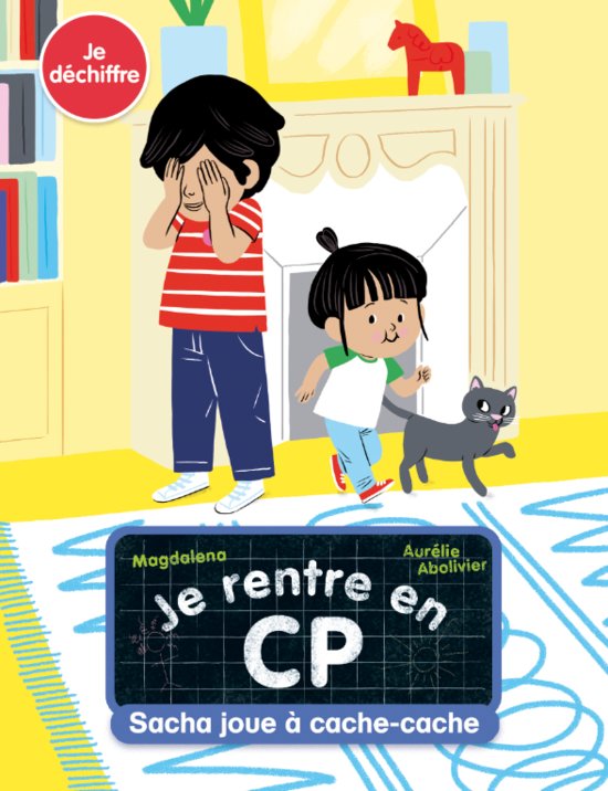 Sacha joue à cache-cache