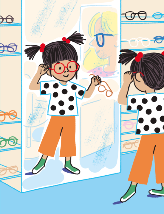 Les lunettes de Colette