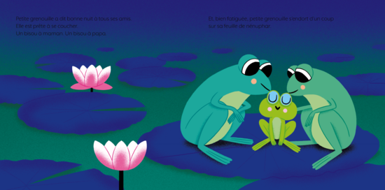 Bonne nuit, petite grenouille !