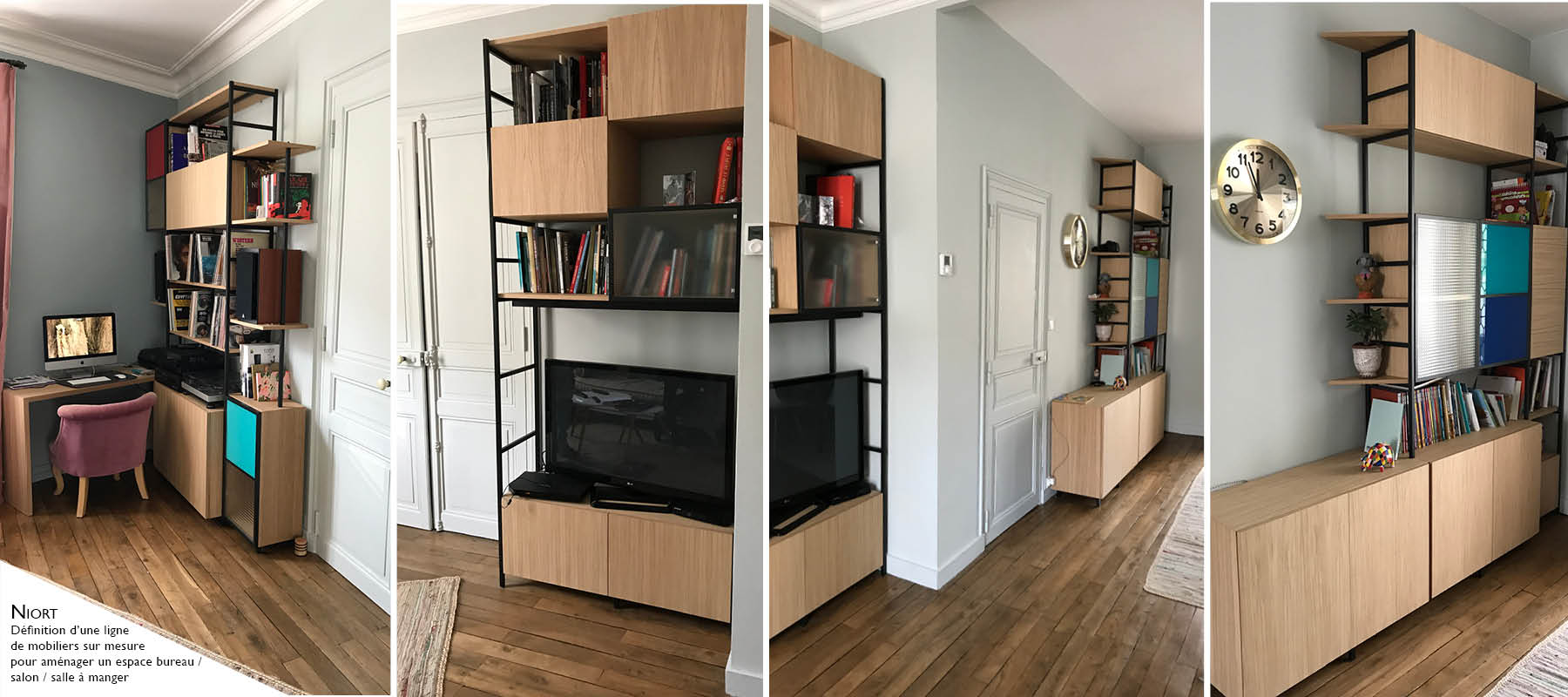 Design de mobilier - bibliothèque