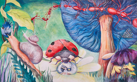 Une vie d'insectes, planche 2