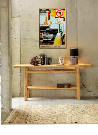 NO LEFT TURN + DÉCOR