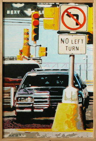 No left turn