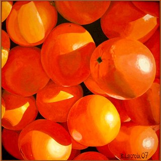 Oranges au soleil