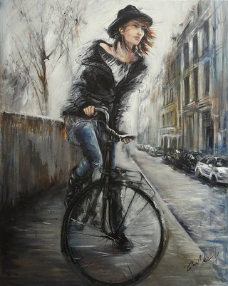 La fille à vélo