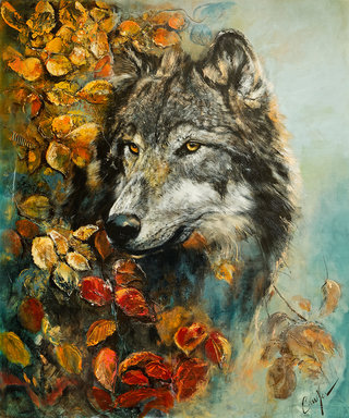 Loup portrait