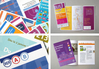 RATP - 400 dépliants, 400 affiches d'Information voyageurs
