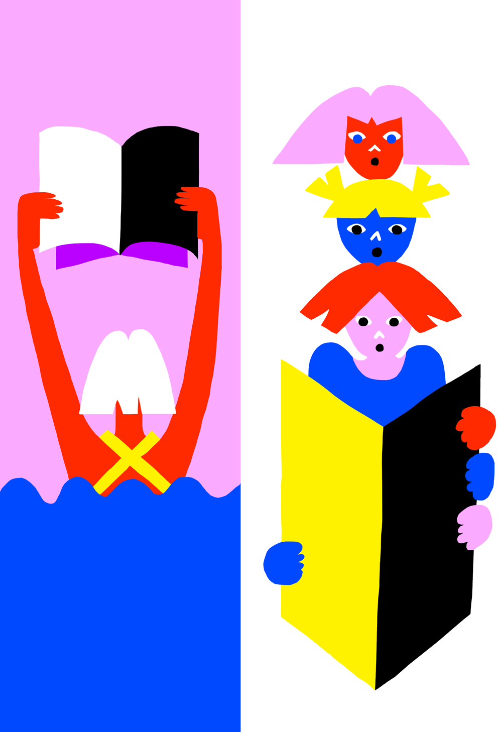 Illustrations rentrée littéraire Télérama