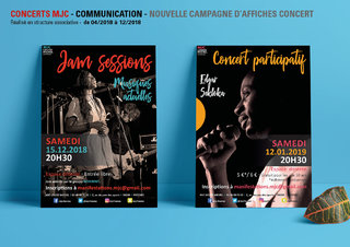 Affiches concerts