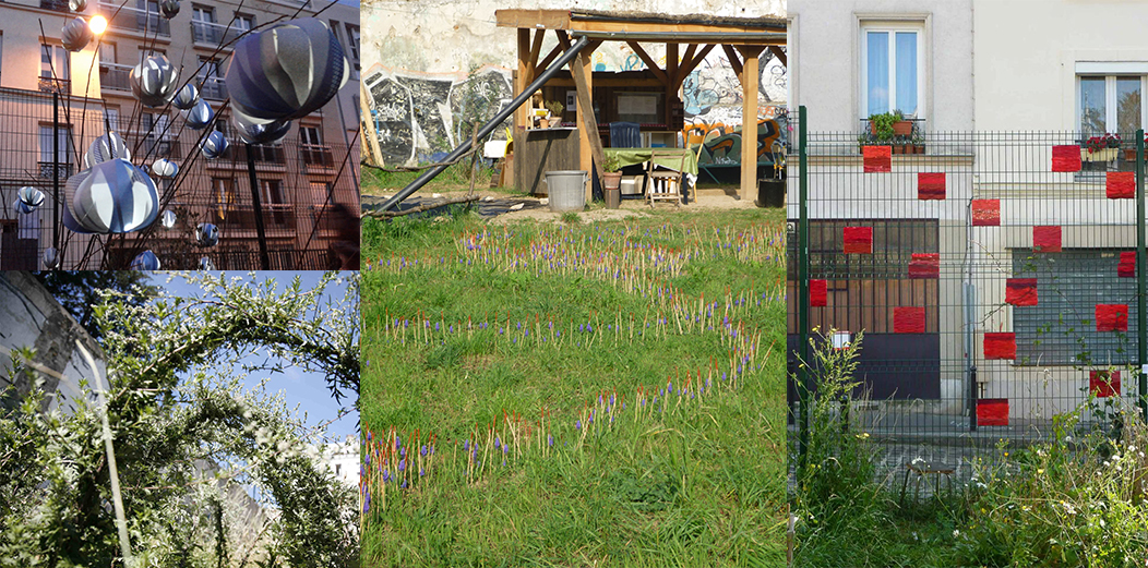 Créations In situ, Jardin des Jeunes Pouces, 2010-2013