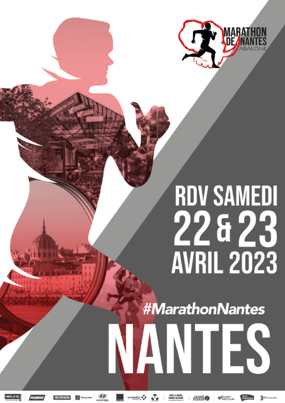 Affiche Marathon de Nantes