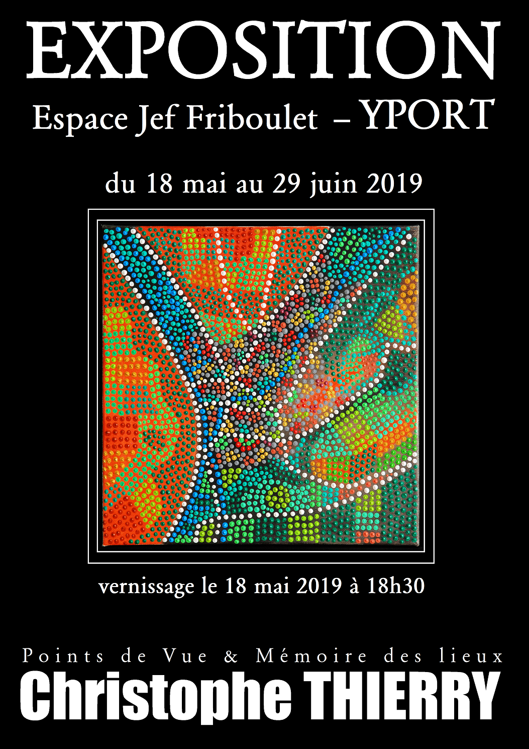 affiche exposition Yport