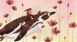 Une dose de courage et un souffle d'aventure - Chloé Ozier-illustrateur jeunesse