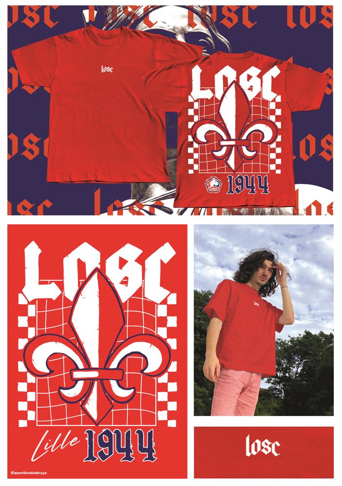 T-shirt LOSC (concept)