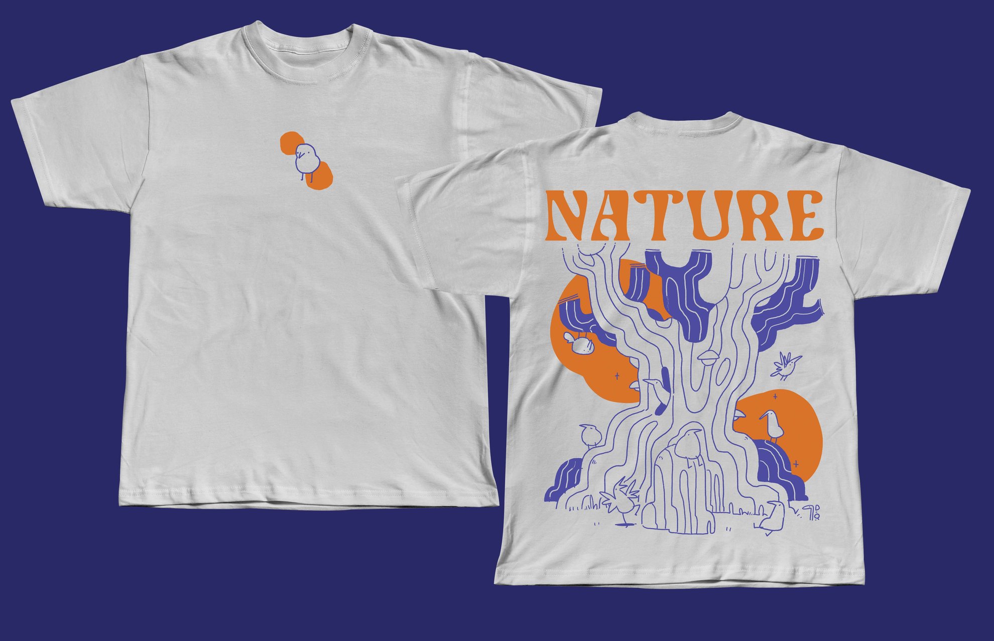 T-shirt NATURE (concept)