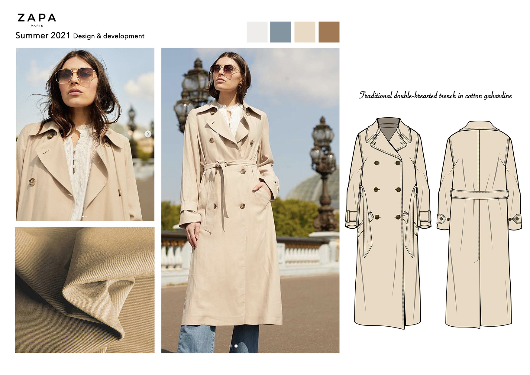 ZAPA S21 outwear-trench