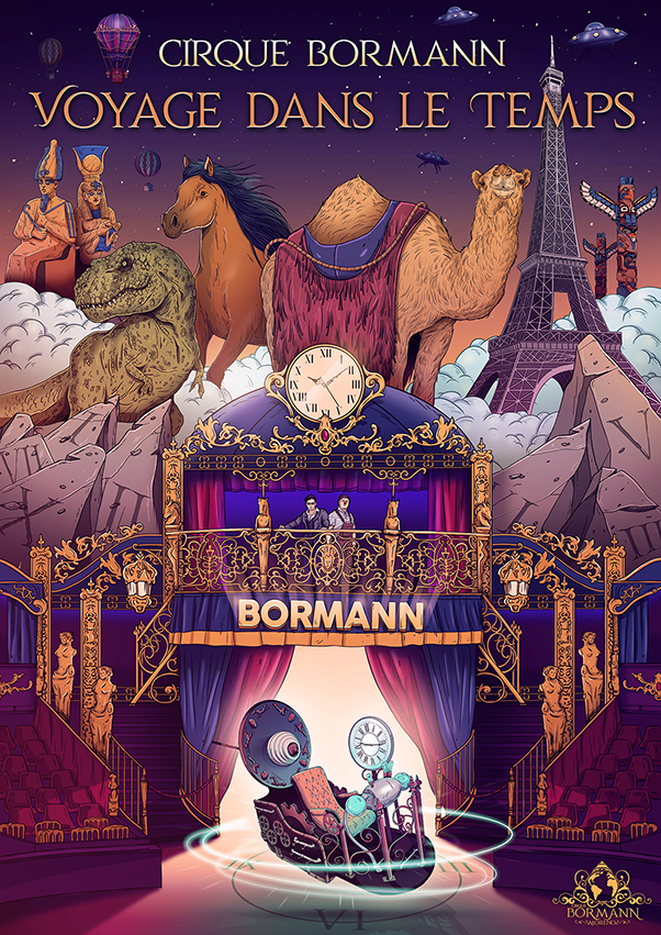 Cirque Bormann ( affiche 2022 - Paris )