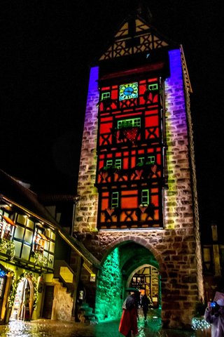 Porte du Dolder - Noël - Riquewihr